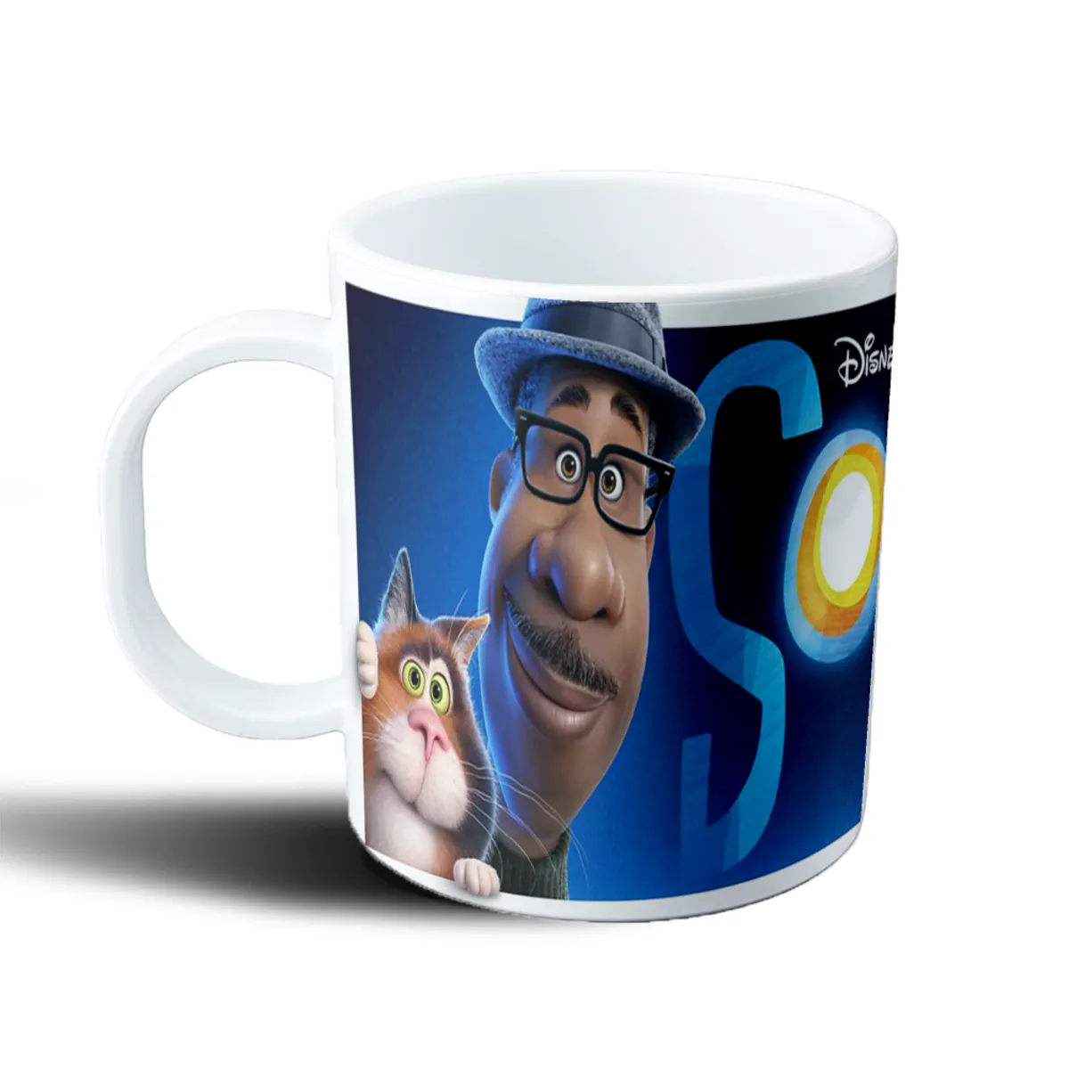 Taza de Plástico Soul Joe Gardner y Mr. Mittens - vista 2