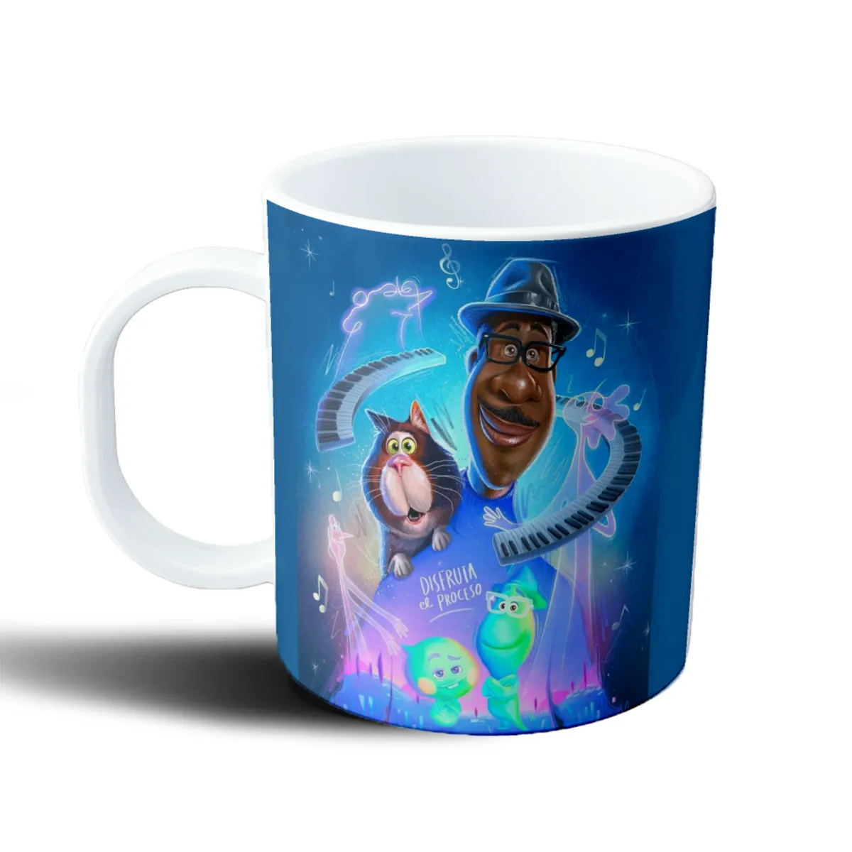Taza de Plástico Soul Joe Gardner y Mr. Mittens Disfruta el Proceso - vista 2