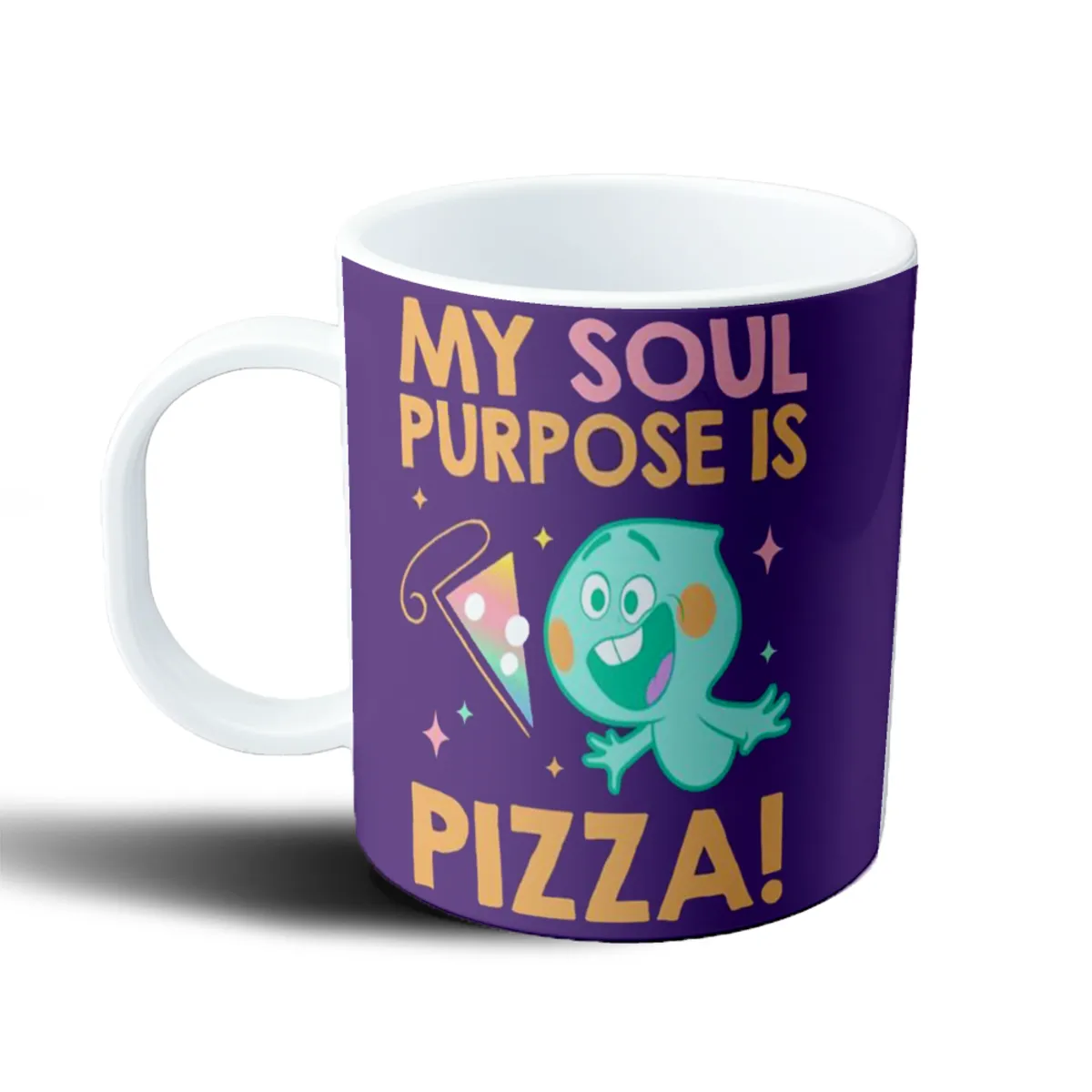 Taza de Plástico Soul Mi Propósito Es la Pizza - vista 2