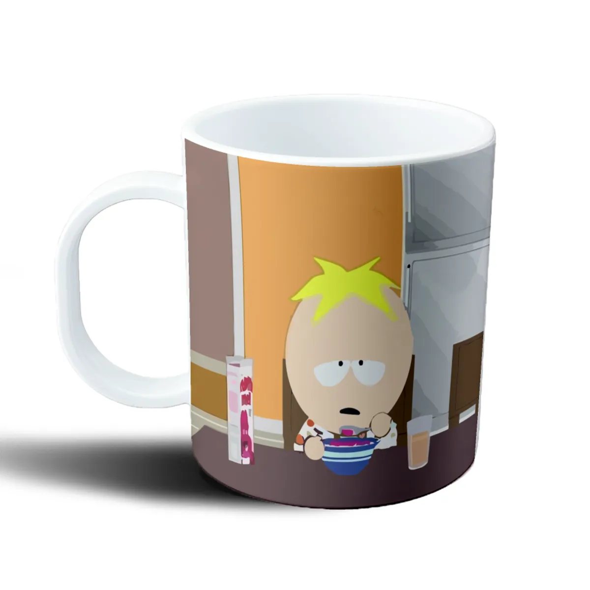 Taza de Plástico South Park Butters Desayunando - vista 2