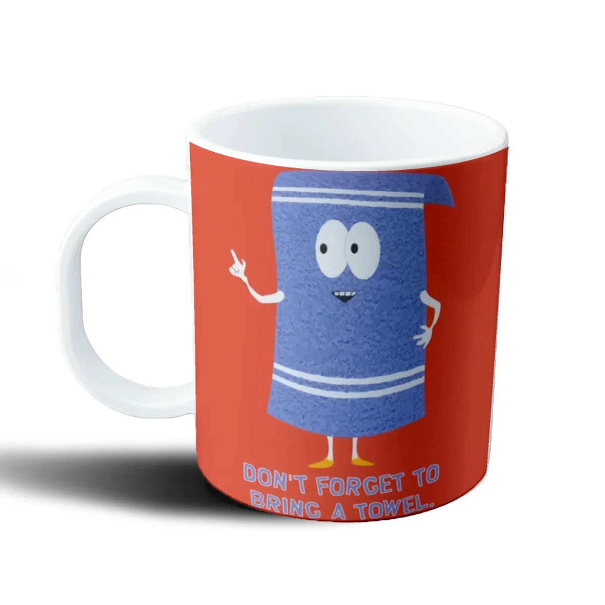 Taza de Plástico South Park Toallin No Olvides Traer una Toalla - vista 2