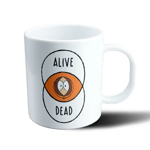 Taza de Plástico South Park Kenny Alive Dead