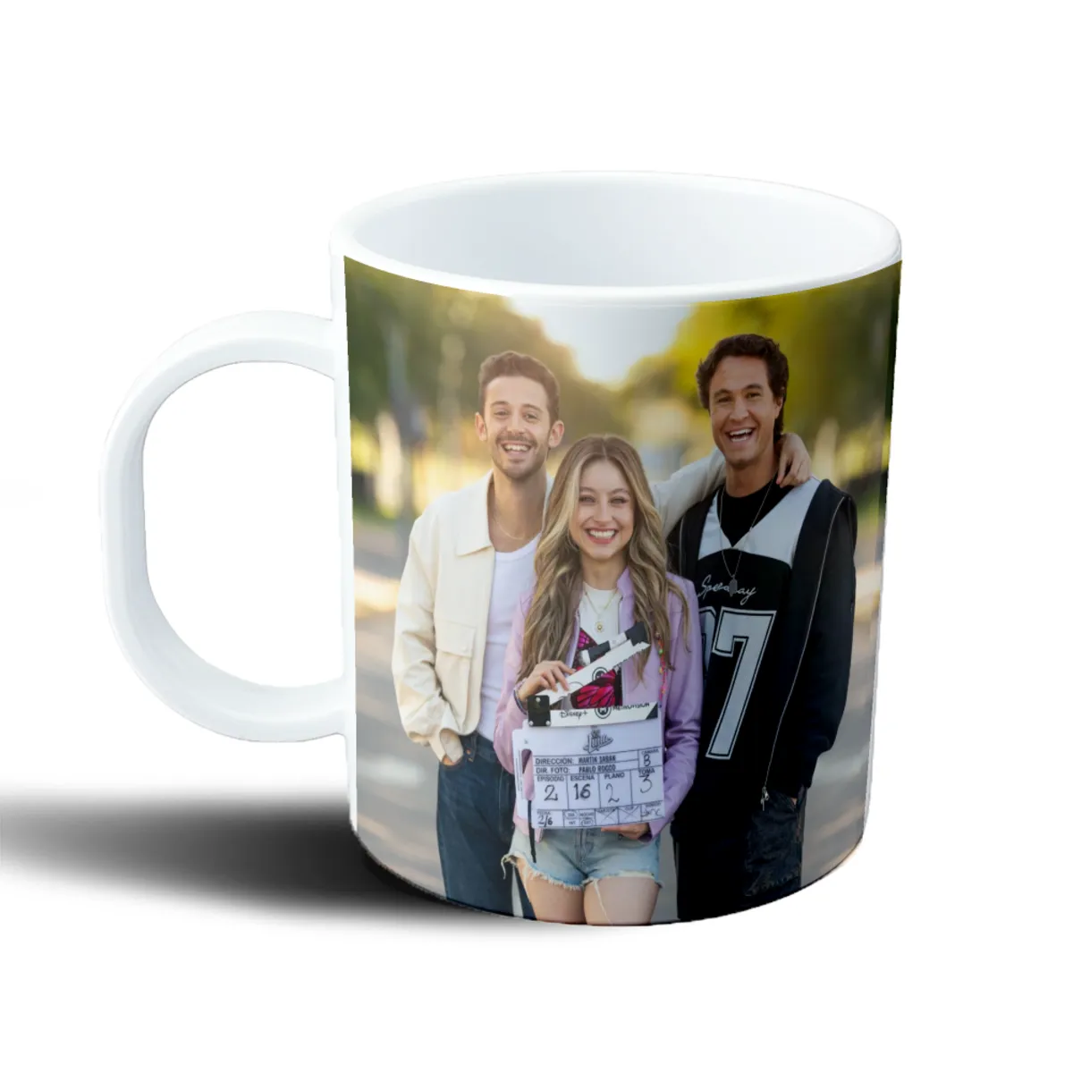 Taza de Plástico Soy Luna Escena de Rodaje - vista 2
