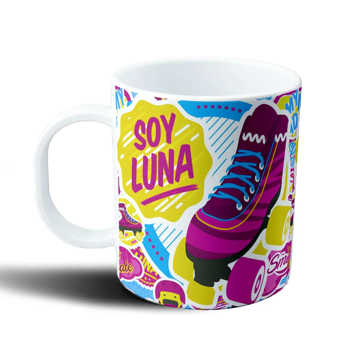 Taza de Plástico Soy Luna Patines - vista 2