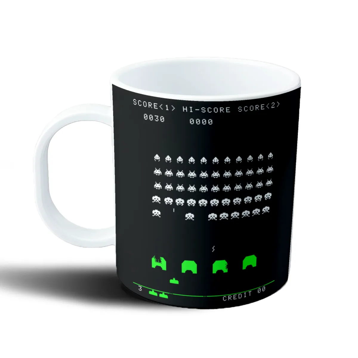 Taza de Plástico Space Invaders Pantalla Arcade - vista 2