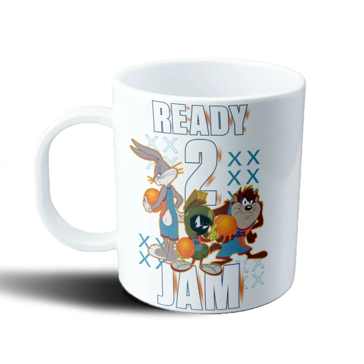 Taza de Plástico Space Jam Bugs Bunny Marvin y Taz Ready 2 Jam - vista 2