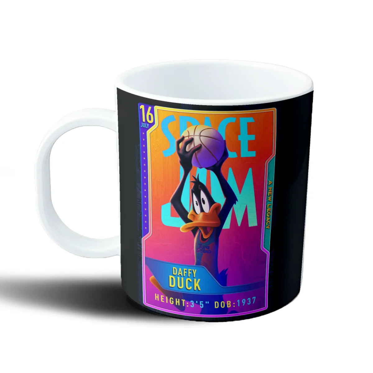 Taza de Plástico Space Jam Daffy Duck Tune Squad - vista 2