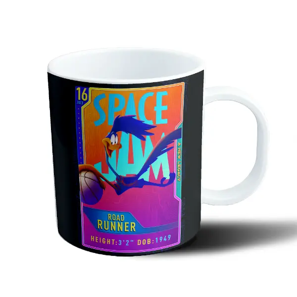 Taza de Plástico Space Jam Road Runner Tarjeta