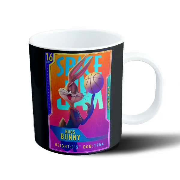 Taza de Plástico Space Jam Bugs Bunny Nueva Leyenda