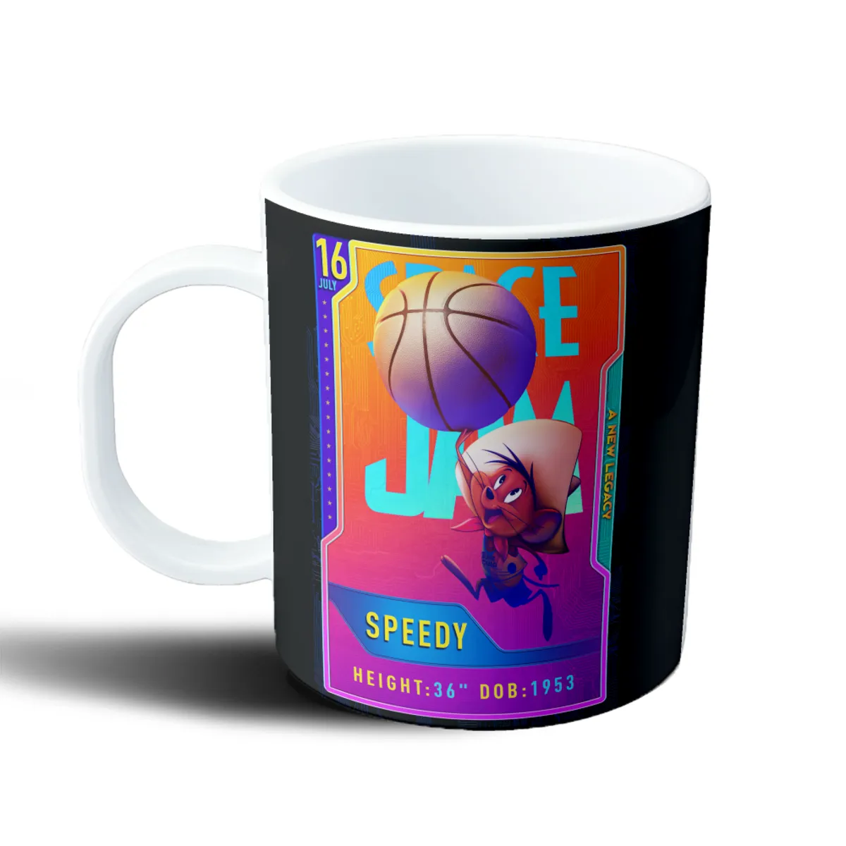 Taza de Plástico Space Jam Speedy Tarjeta Coleccionable - vista 2