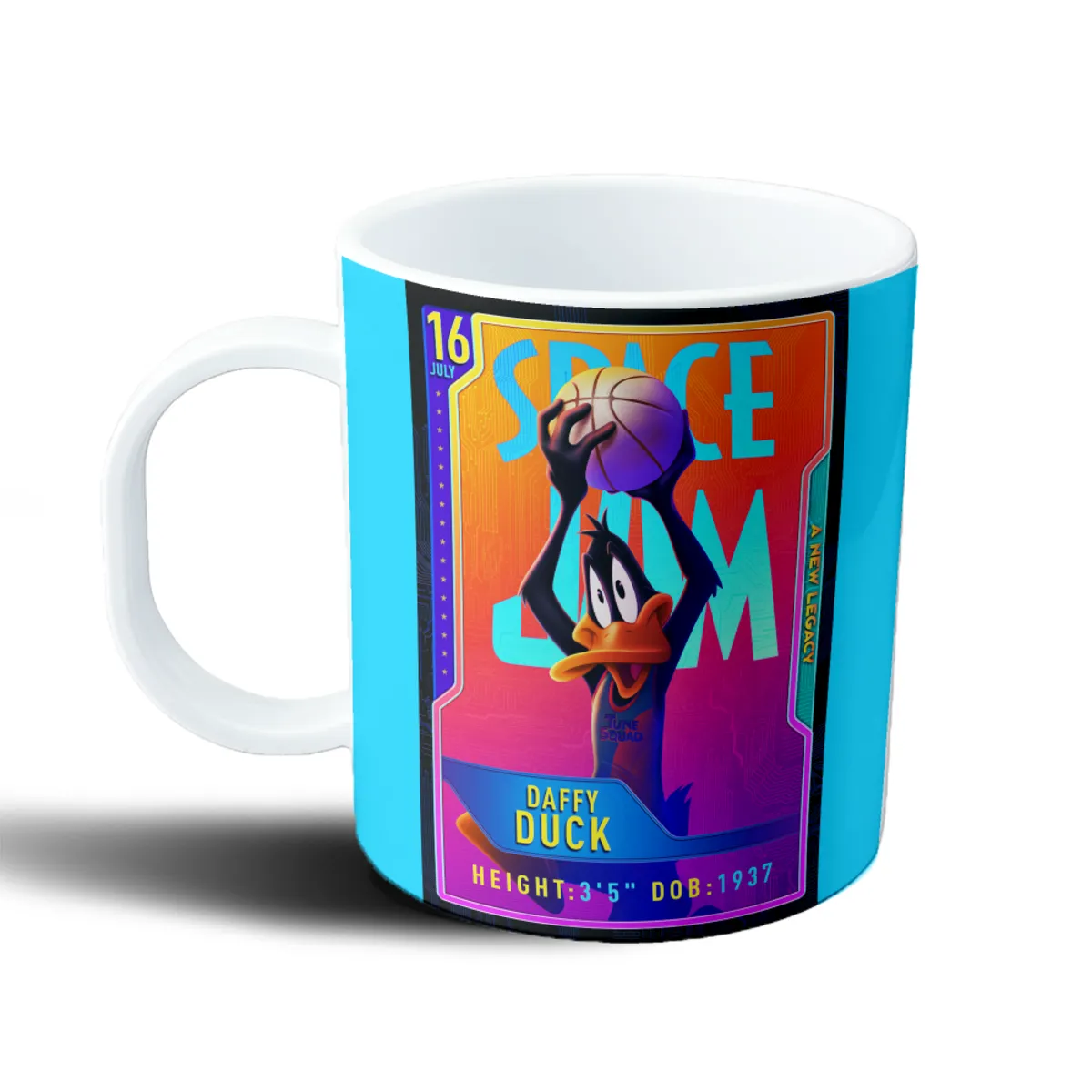 Taza de Plástico Space Jam Daffy Duck Tune Squad - vista 2