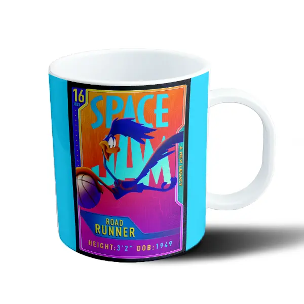 Taza de Plástico Space Jam Road Runner Nueva Generación