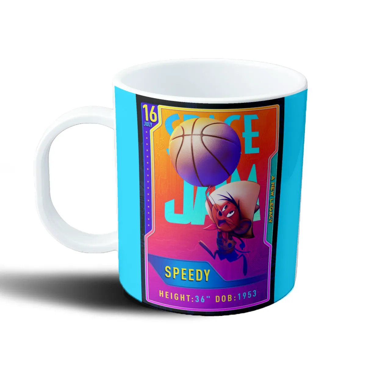 Taza de Plástico Space Jam Speedy Gonzales Tarjeta Coleccionable - vista 2