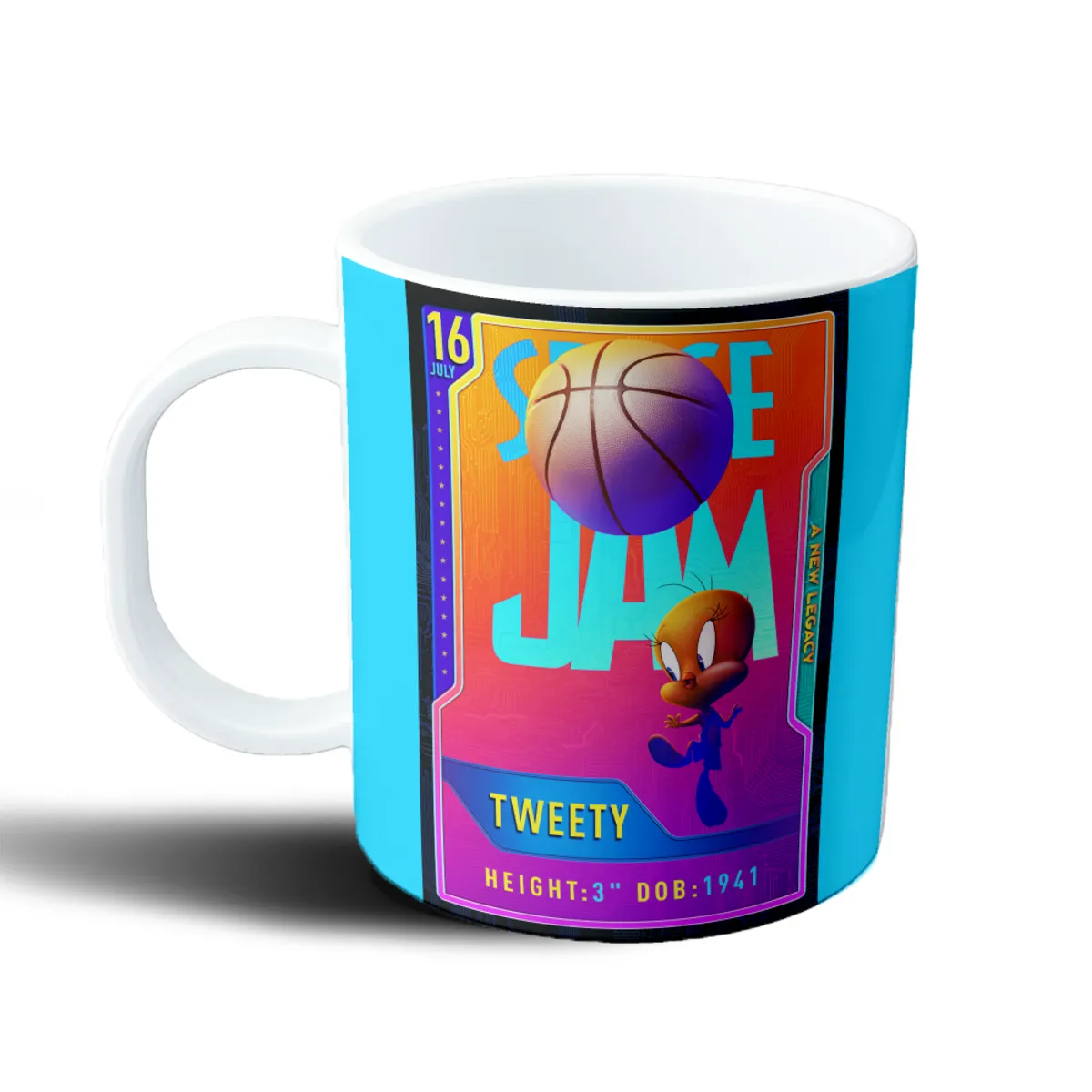 Taza de Plástico Space Jam Tweety Carta Coleccionable - vista 2
