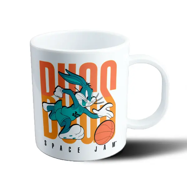 Taza de Plástico Space Jam Bugs Bunny Basquet