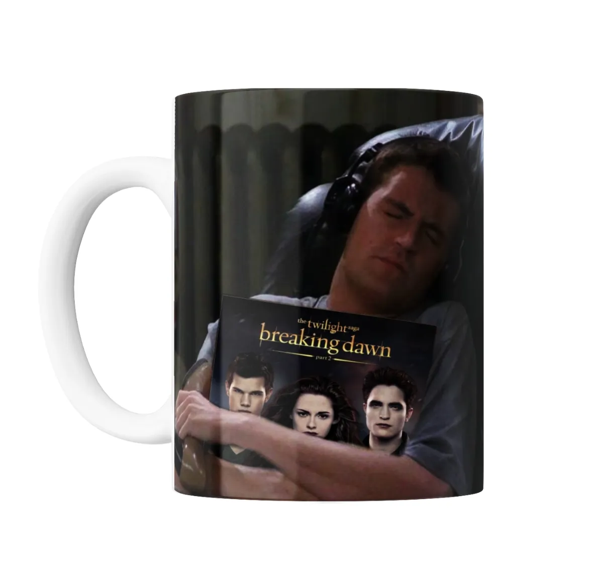 Taza de Cerámica Crepusculo Meme Dormido Breaking Dawn - vista 2