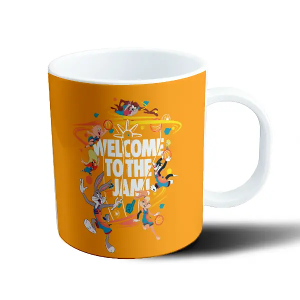 Taza de Plástico Space Jam Welcome to the Jam Looney Tunes