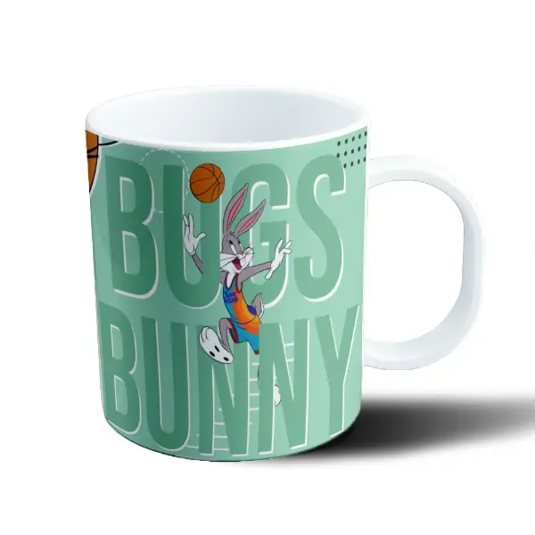Taza de Plástico Space Jam Bugs Bunny Básquet