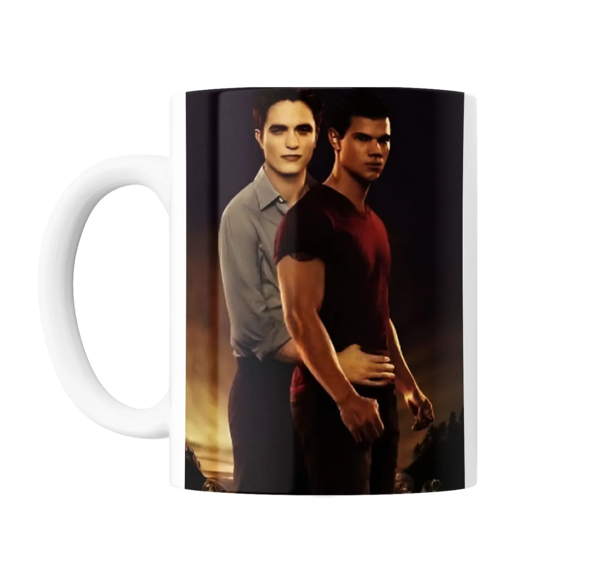 Taza de Cerámica Crepúsculo Edward y Jacob - vista 2
