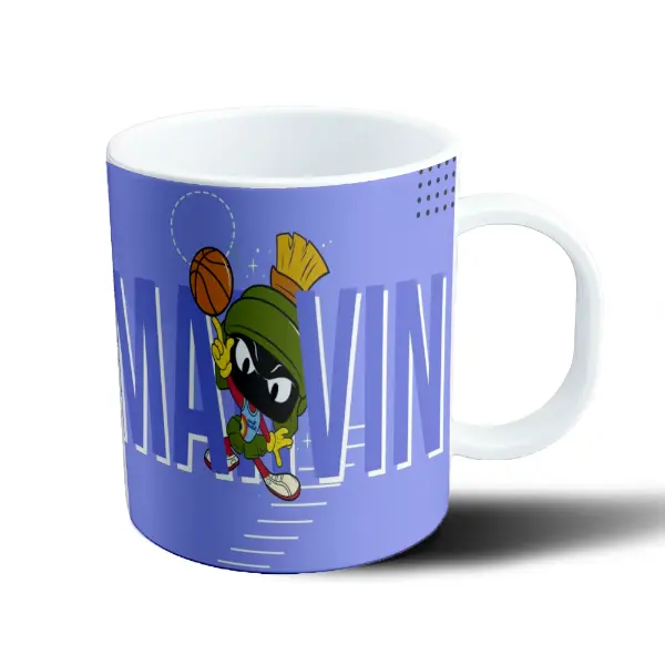 Taza de Plástico Space Jam Marvin el Marciano Tune Squad