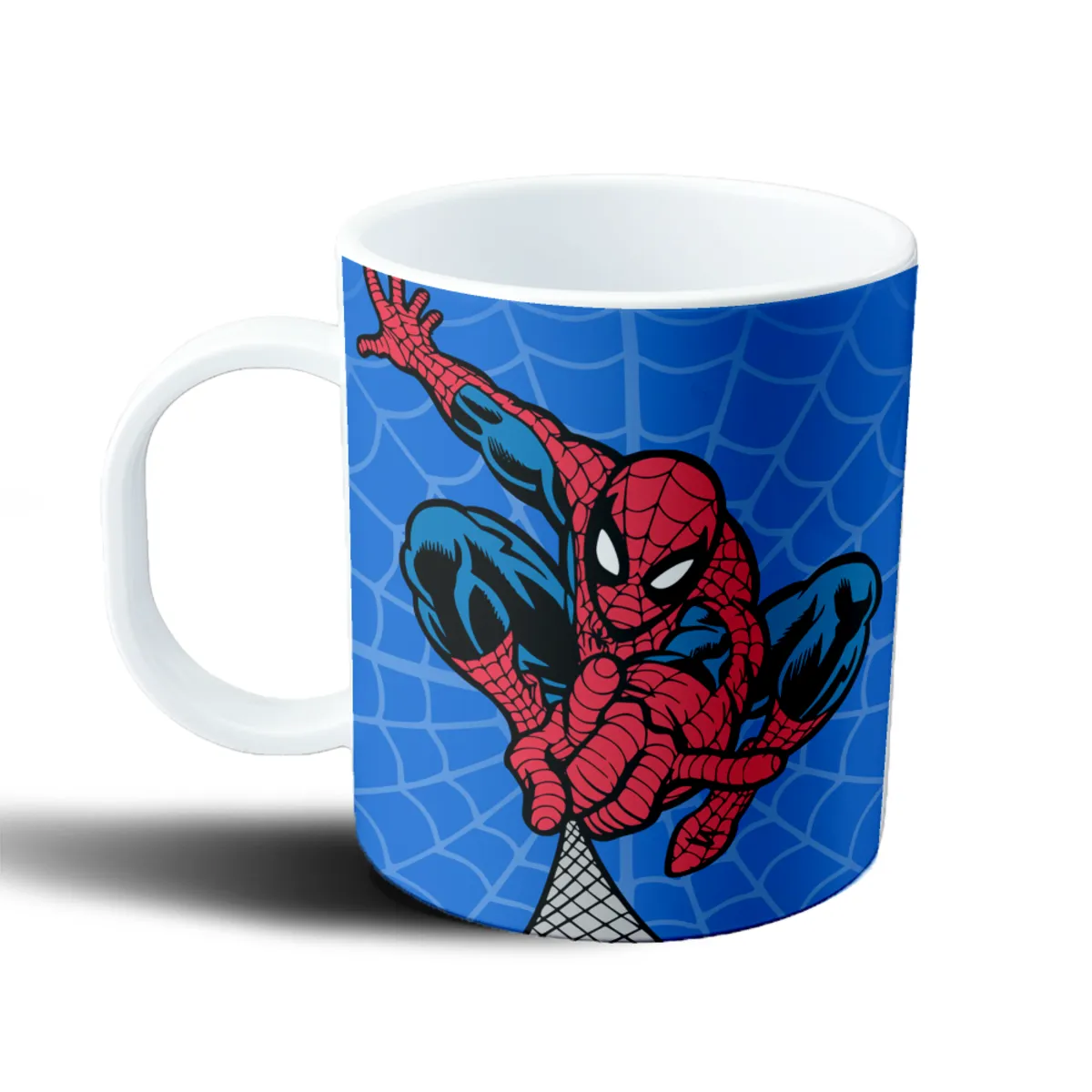 Taza de Plástico Spiderman Trepando Telaraña - vista 2