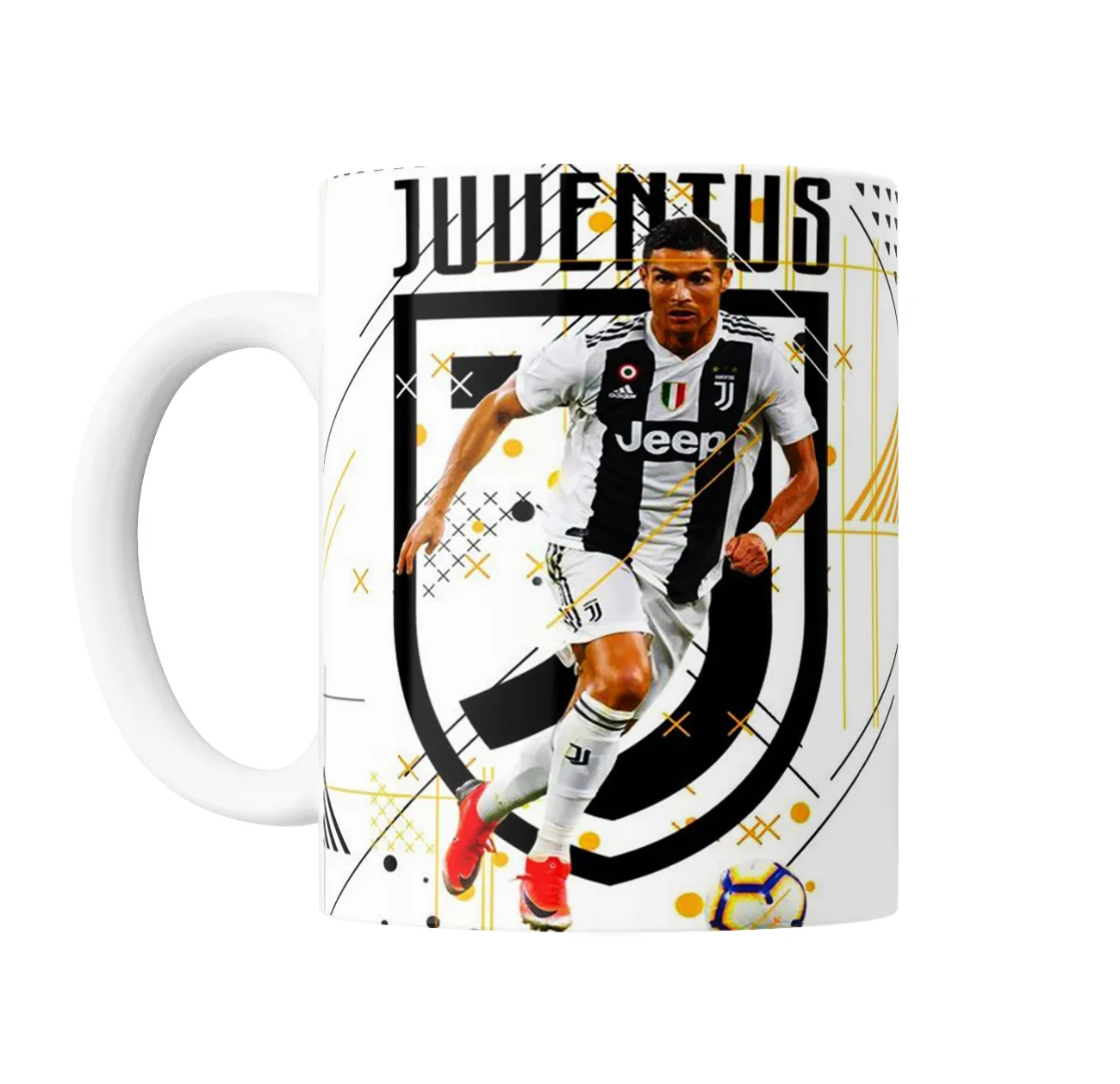 Taza de Cerámica Cristiano Ronaldo Juventus - vista 2