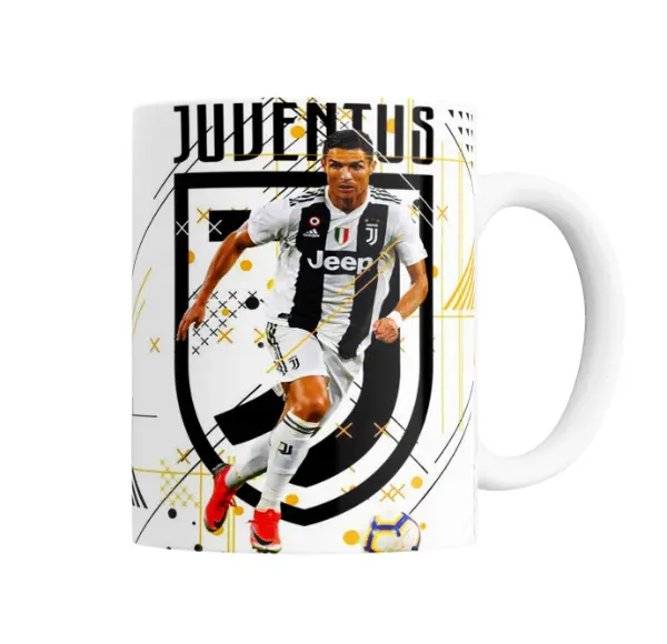 Taza de Cerámica Cristiano Ronaldo Juventus