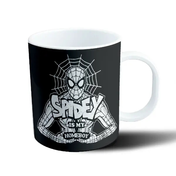 Taza de Plástico Spiderman Spidey is my Homeboy