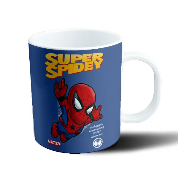 Taza de Plástico Spiderman Super Spidey Stark Systems