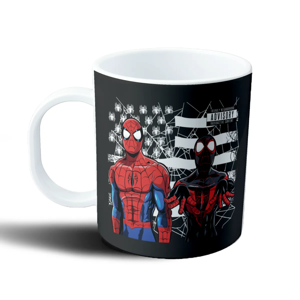Taza de Plástico Spiderman y Miles Morales Radioactive Content - vista 2