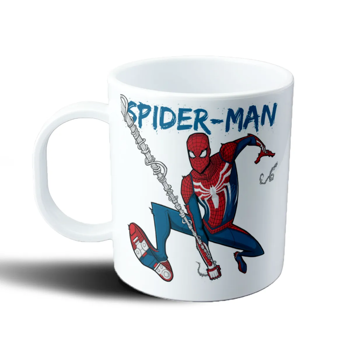 Taza de Plástico Spider-Man Traje Advanced con Telaraña - vista 2