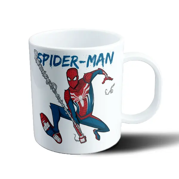 Taza de Plástico Spider-Man Traje Advanced con Telaraña