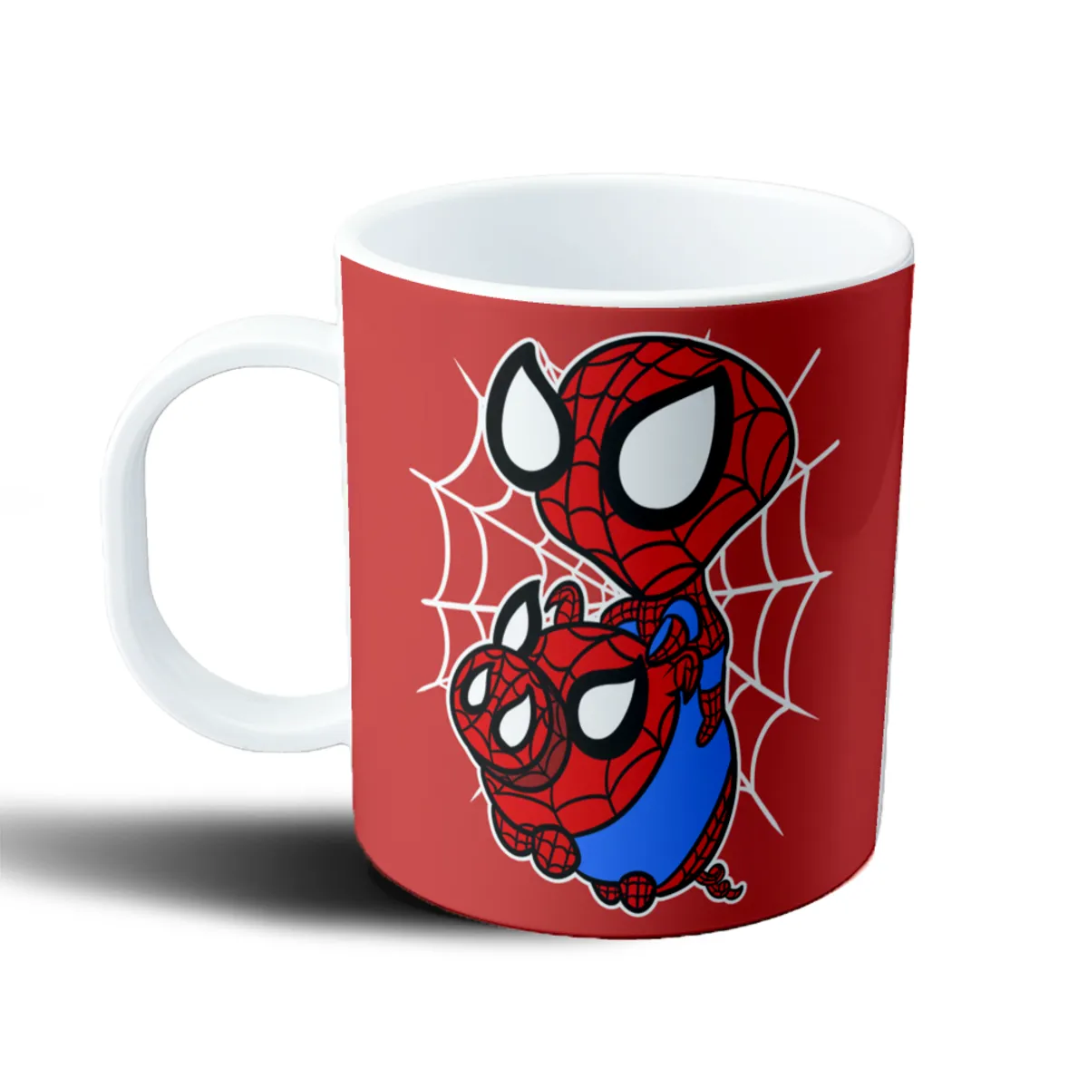 Taza de Plástico Spiderman Chibi Doble - vista 2