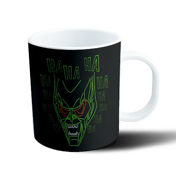 Taza de Plástico Spiderman Duende Verde Ha Ha