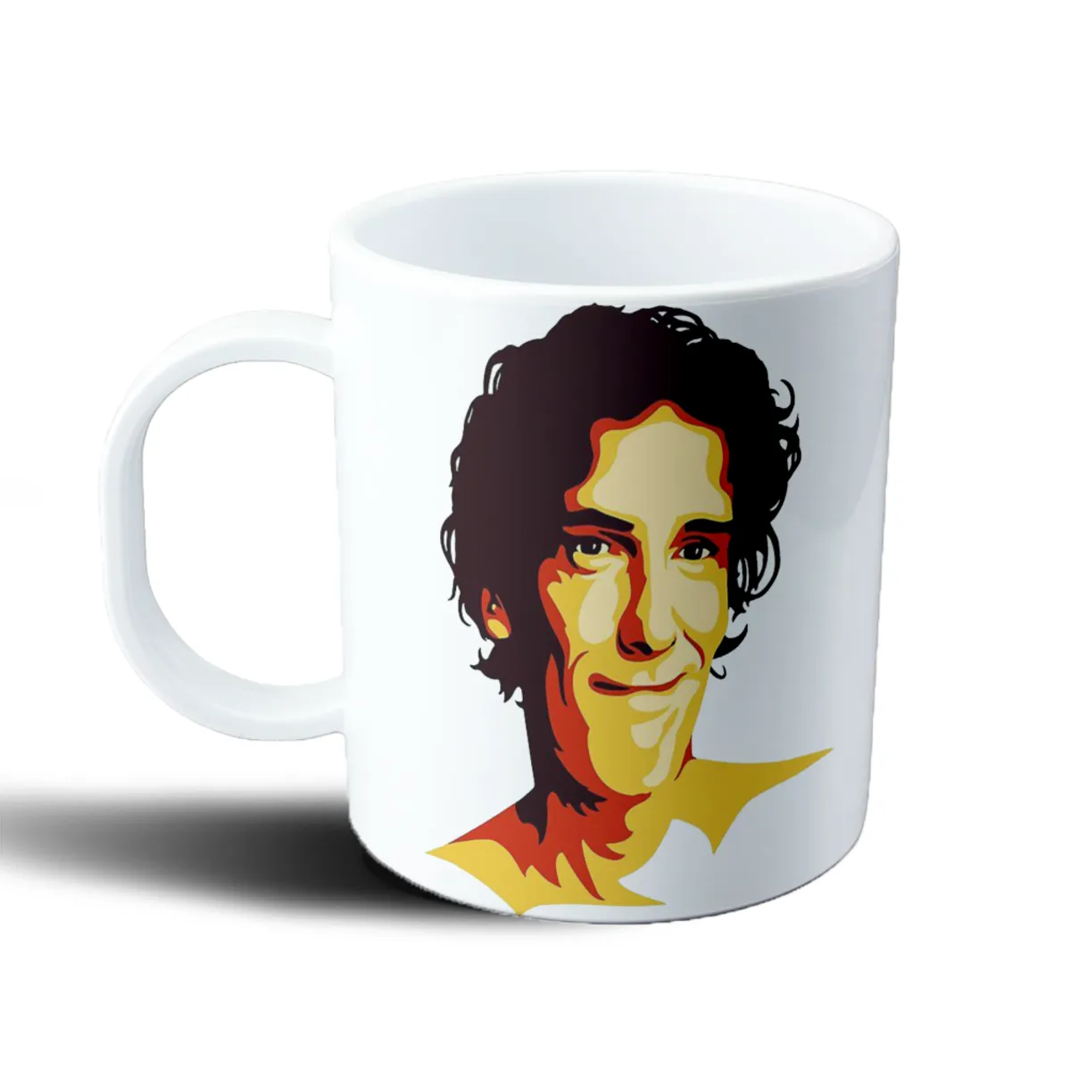 Taza de Plástico Spinetta Retrato Pop Art - vista 2