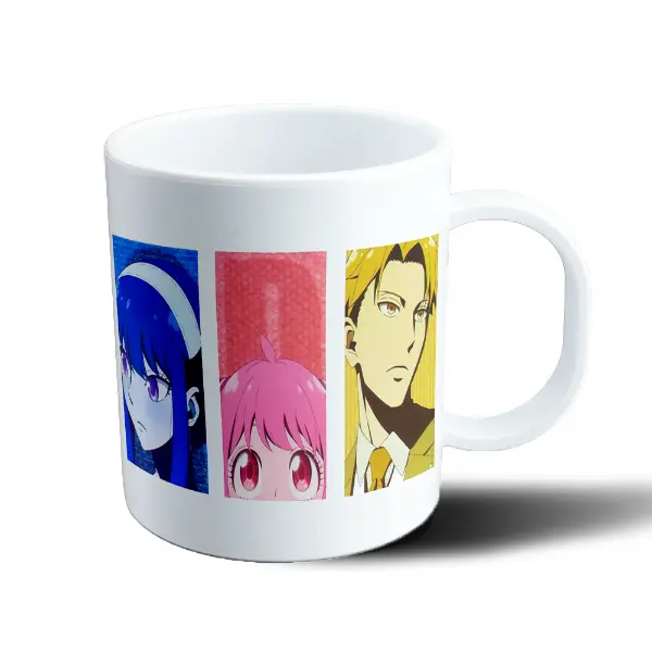 Taza de Plástico Spy x Family Yor Anya y Loid