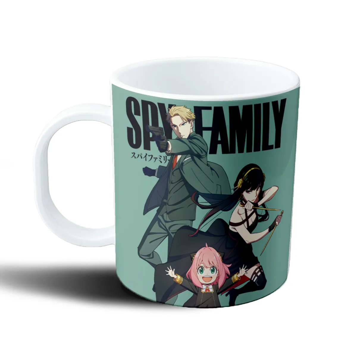 Taza de Plástico Spy Family Loid Yor Anya - vista 2