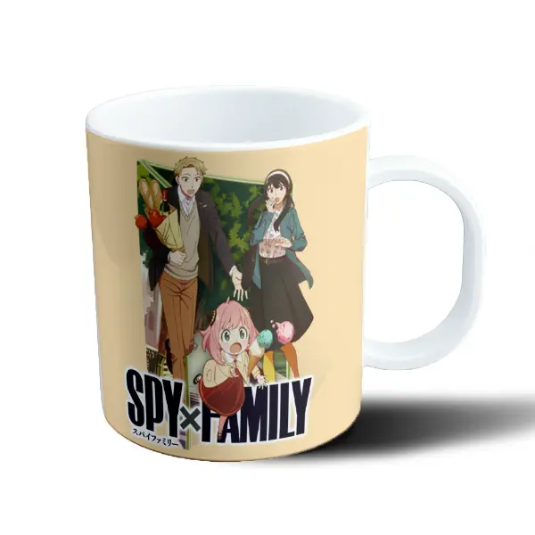 Taza de Plástico Spy x Family Familia Forger Helado