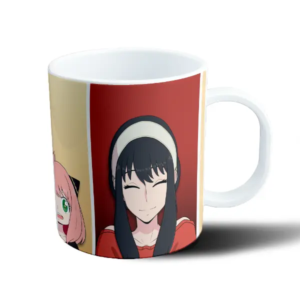 Taza de Plástico Spy x Family Anya Loid Yor