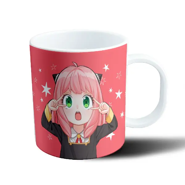 Taza de Plástico Spy x Family Anya Sorprendida