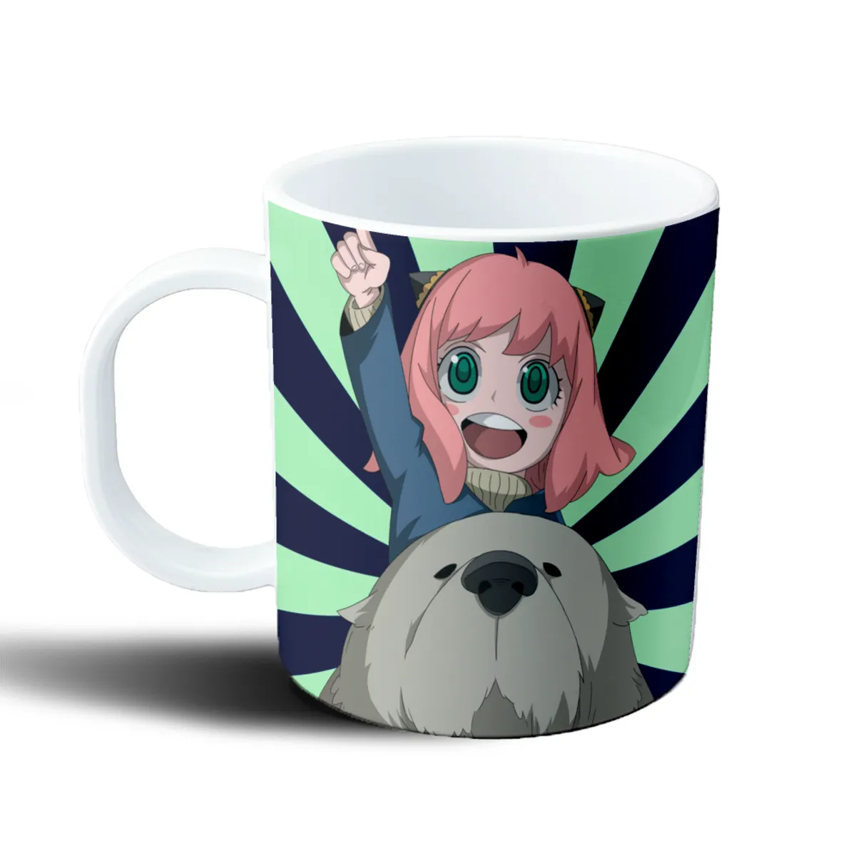 Taza de Plástico Spy x Family Anya y Bond - vista 2