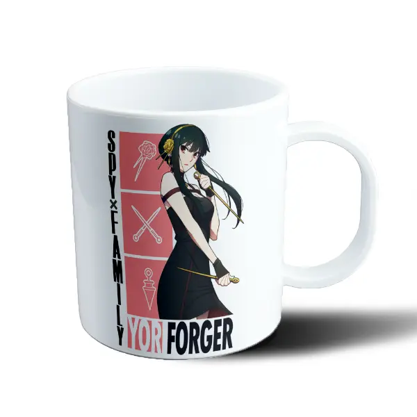 Taza de Plástico Spy x Family Yor Forger