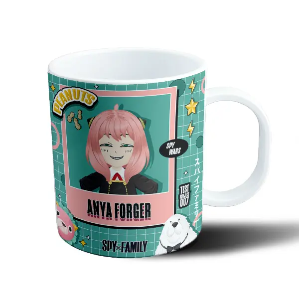Taza de Plástico Spy x Family Anya Forger
