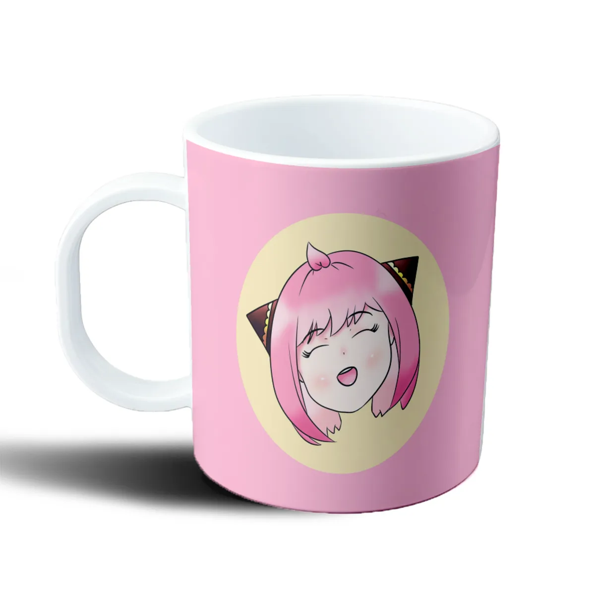 Taza de Plástico Spy x Family Anya Ojos Cerrados - vista 2