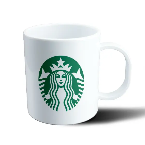 Taza de Plástico Starbucks Logo Sirena