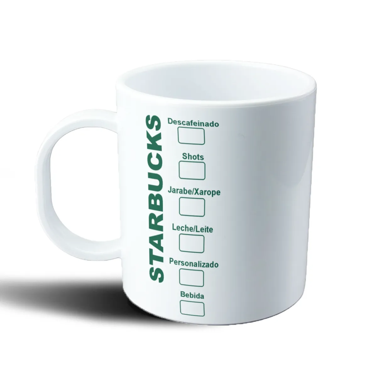 Taza de Plástico Starbucks I Love You Coffee - vista 2