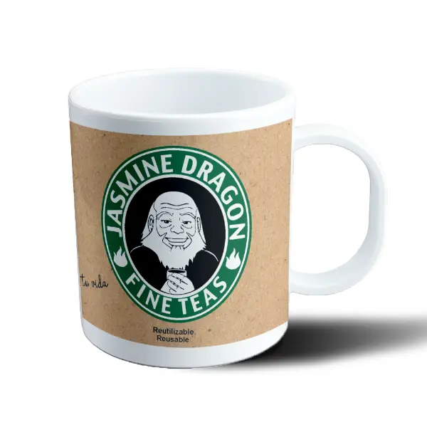Taza de Plástico Avatar Tío Iroh Jasmine Dragon Fine Teas