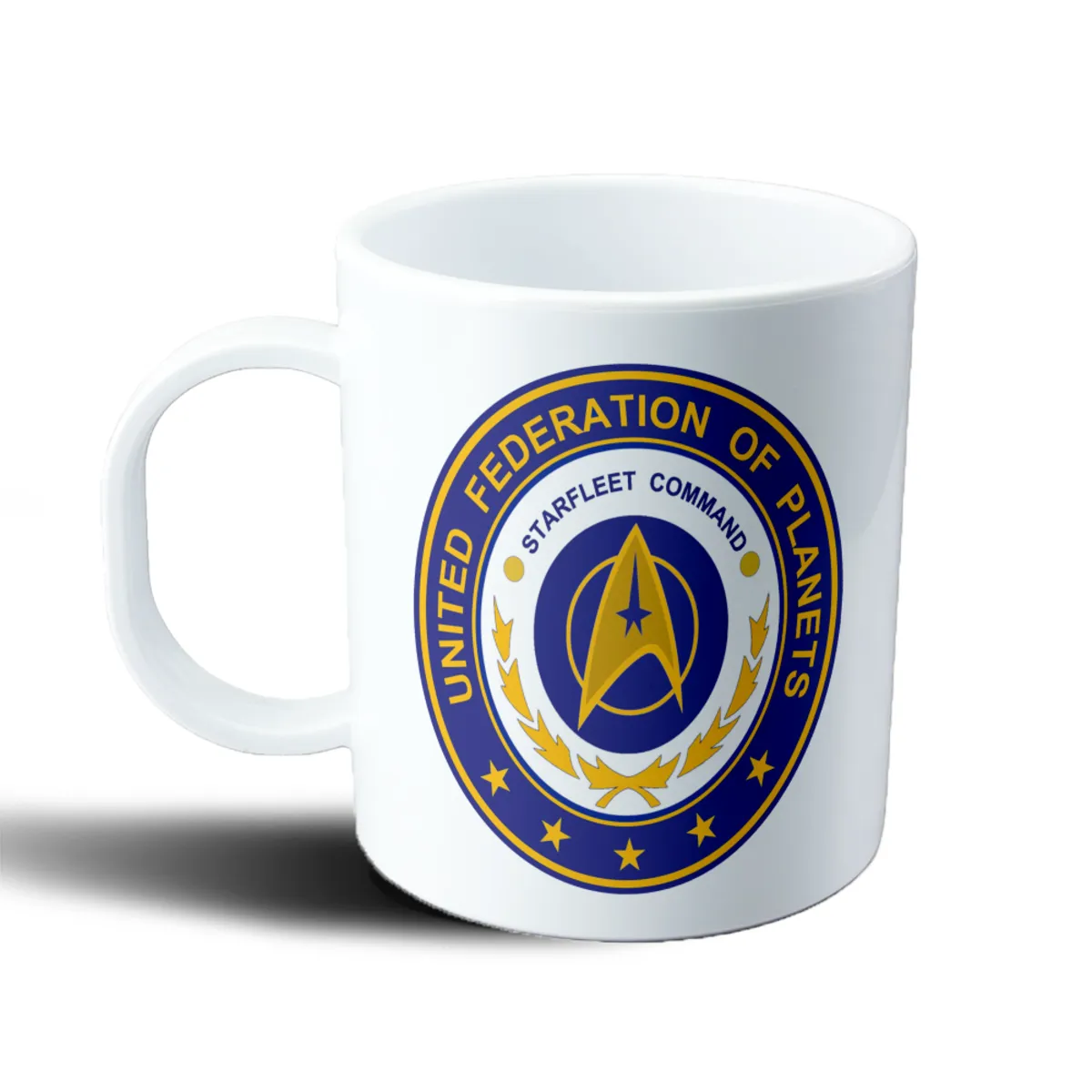 Taza de Plástico Star Trek Flota Estelar Logo Federación - vista 2