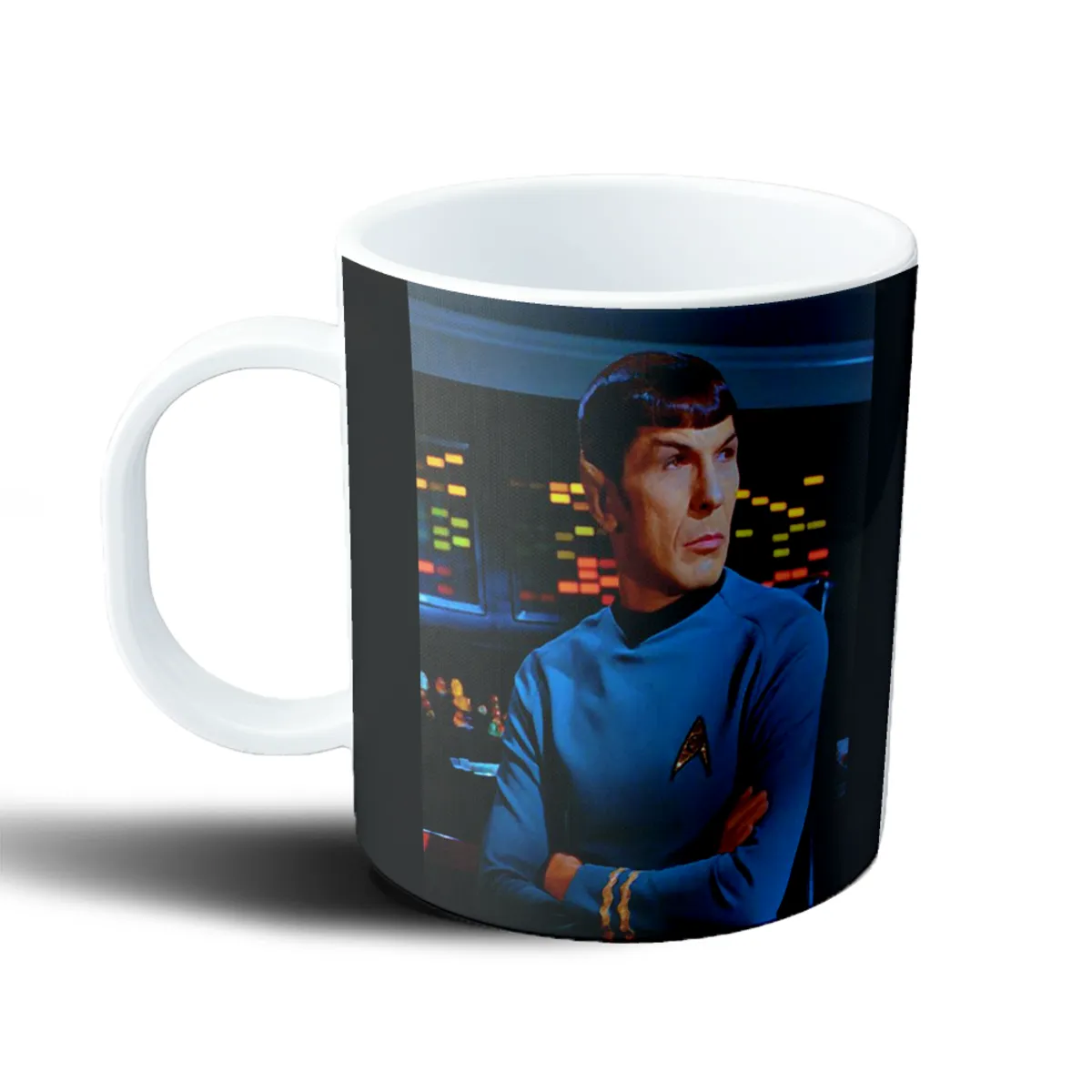 Taza de Plástico Star Trek Spock Brazos Cruzados - vista 2