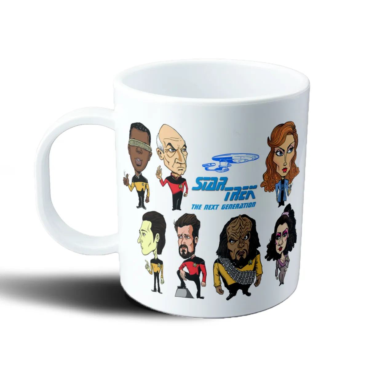 Taza de Plástico Star Trek The Next Generation Personajes - vista 2